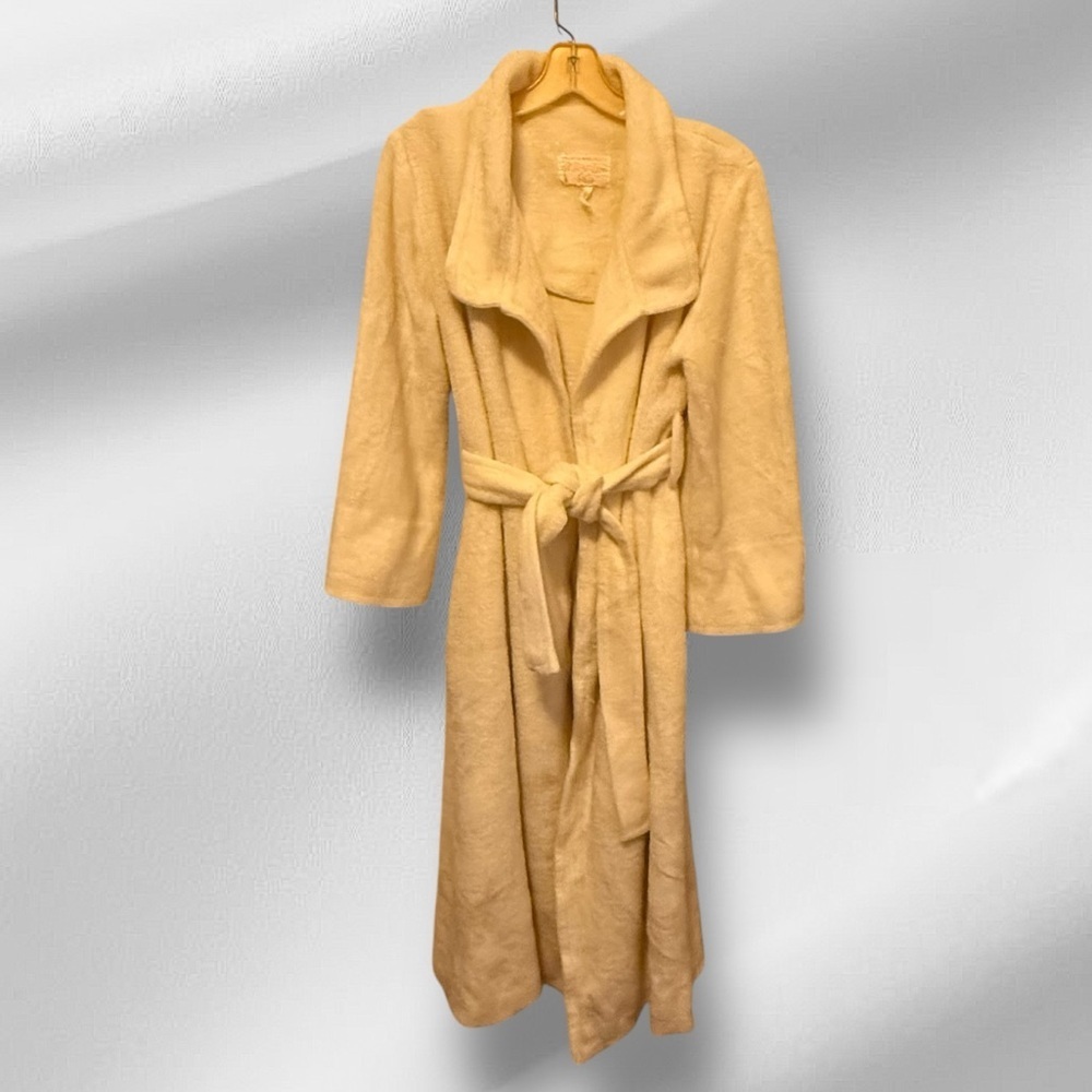 Vintage‎ Sears At Home Wear Fuzzy Robe with Pockets